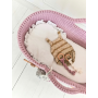 Like Moses - Moseskorb Dusty Pink mit Kissen und Bettwäsche weiss
