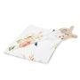 Qbana Mama - Kuscheltuch Vintage Flowers Holzbunny