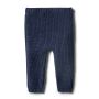 wilson & frenchy - Twilight Blue Strick Leggings mit Dekoknöpfchen