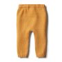 wilson & frenchy - Golden Apricot Strick Leggings mit Dekoknöpfchen
