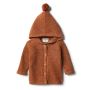 wilson & frenchy - Toasted Pecan Strick Jacke Pommel