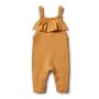 wilson & frenchy - Golden Mustard Strick Ruffle Overall