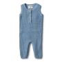 wilson & frenchy - Faded Denim Strick Overall ärmellos