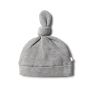 wilson & frenchy - Cloud Grey Waffel Knoten- Beanie