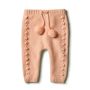 wilson & frenchy - Tropical Peach Strick Leggings Baubles