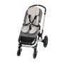 LEOKID - Anti- Schwitz 3D Einlage Kinderwagen / Autositz Grey Mist Baby