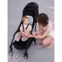 LEOKID - Anti- Schwitz 3D Einlage Kinderwagen / Autositz Slate