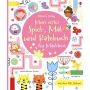 Usborne Verlag - Mein erstes Spiel-, Mal- und Ratebuch für Mädchen
