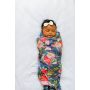 LouLou Lollipop - Muslin Swaddle Midnight Bloom