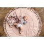 Elodie - Playmat Powder pink Fringe