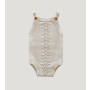 Jamie Kay - Strick Playsuit Oatmeal