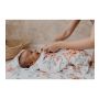 Qbana Mama - Bambus XL Swaddle Bloom Revival 140x150cm