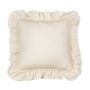 Cotton & Sweets - Boho Kissen mit Rüschchen