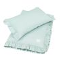 Cotton & Sweets - Bettwäsche Simply Glamour Silt Green gefüttert 80 x 100cm