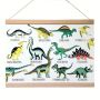 Dino Raw - Poster Dinosaurier Name Chart