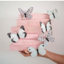 Little Rae Prints - Wandkleber 3D Schmetterlinge