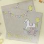 Ginger Ray - Servietten Rock-a-bye Baby 1st Birthday Kleinformat