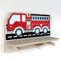 Dekornik - Mini Garderobe Fire Truck