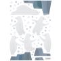 Lilipinso - Wandsticker 5 Bären mit Eisberg