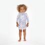 Beach & Bandits - UV Badeoverall Baby Tiger Lila