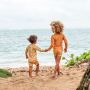Beach & Bandits - UV Badeoverall Baby Golden Tiger