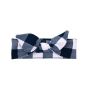 Ul & Ka - Haarband Navy Check