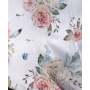 Qbana Mama - Bambus Swaddle Vintage Flowers 120 x 120cm