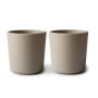 Mushie - 2er Set Trinkbecher Vanilla