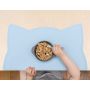 we might be tiny - Silikon Tischset Cat Powder Blue