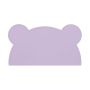 we might be tiny - Silikon Tischset Bär Lilac