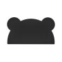 we might be tiny - Silikon Tischset Bär Pure Black