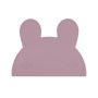 we might be tiny - Silikon Tischset Bunny Dusty Rose