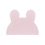 we might be tiny - Silikon Tischset Bunny Powder Pink