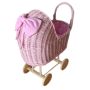 Lilu - Puppenwagen Pink mit Masche