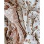 The mini scout - Muslin Swaddle Wild Flower White