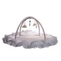 Lilac Sunday - Babyinsel rund 2 in 1 Ellen Waffelstoff beige, Spielzeug greige