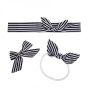 Ul & Ka - Haarclip, Haarband, Haarband mini Set Navy Stripes